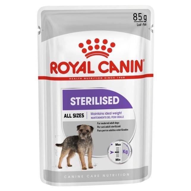 Royal Canin Sterilised Alls Sizes Perro Sobres  Comida Húmeda para PerrosRoyal Canin Sterilised Alls Sizes