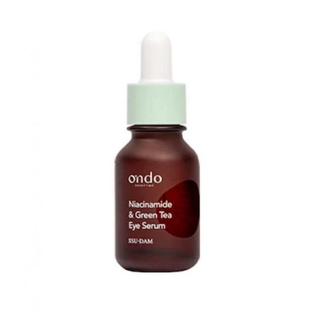 Ondo Beauty 36.5 - NIACINAMIDE & GREEN TEA EYE SERUM SSU-DAM (15ml) – Sérum anti-edad que hidrata e ilumina ojos