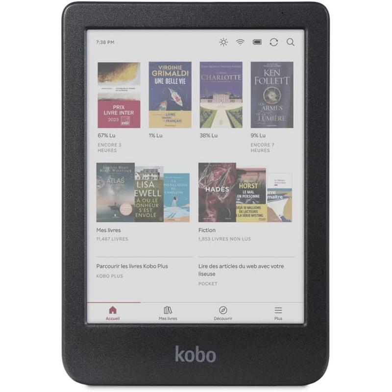 Rakuten Kobo Clara 16GB Wifi Negro