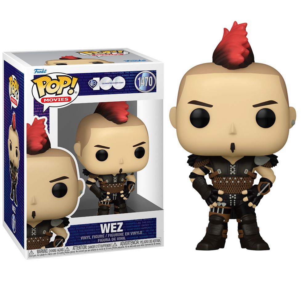 FUNKO POP! WARNER BROS 100 ANIV. - WEZ, 72435, Nº 1470, FIGURA COLECCIONABLE DE VINILO, ENVÍO URGENTE 24-48 HORAS EN PENÍNSULA, TIENDA CON LICENCIA OFICIAL, JUGUETES, MUÑECOS, CABEZONES, PELÍCULA, MEL GIBSON, MAD MAX