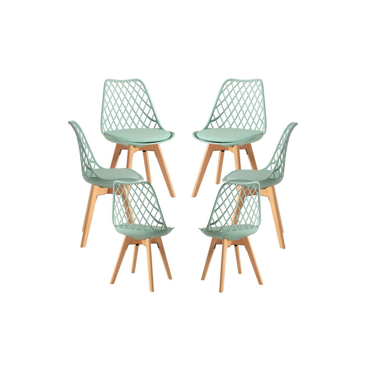 Regalos Miguel - Packs Sillas Comedor - Pack 6 Sillas Mima - Celadón