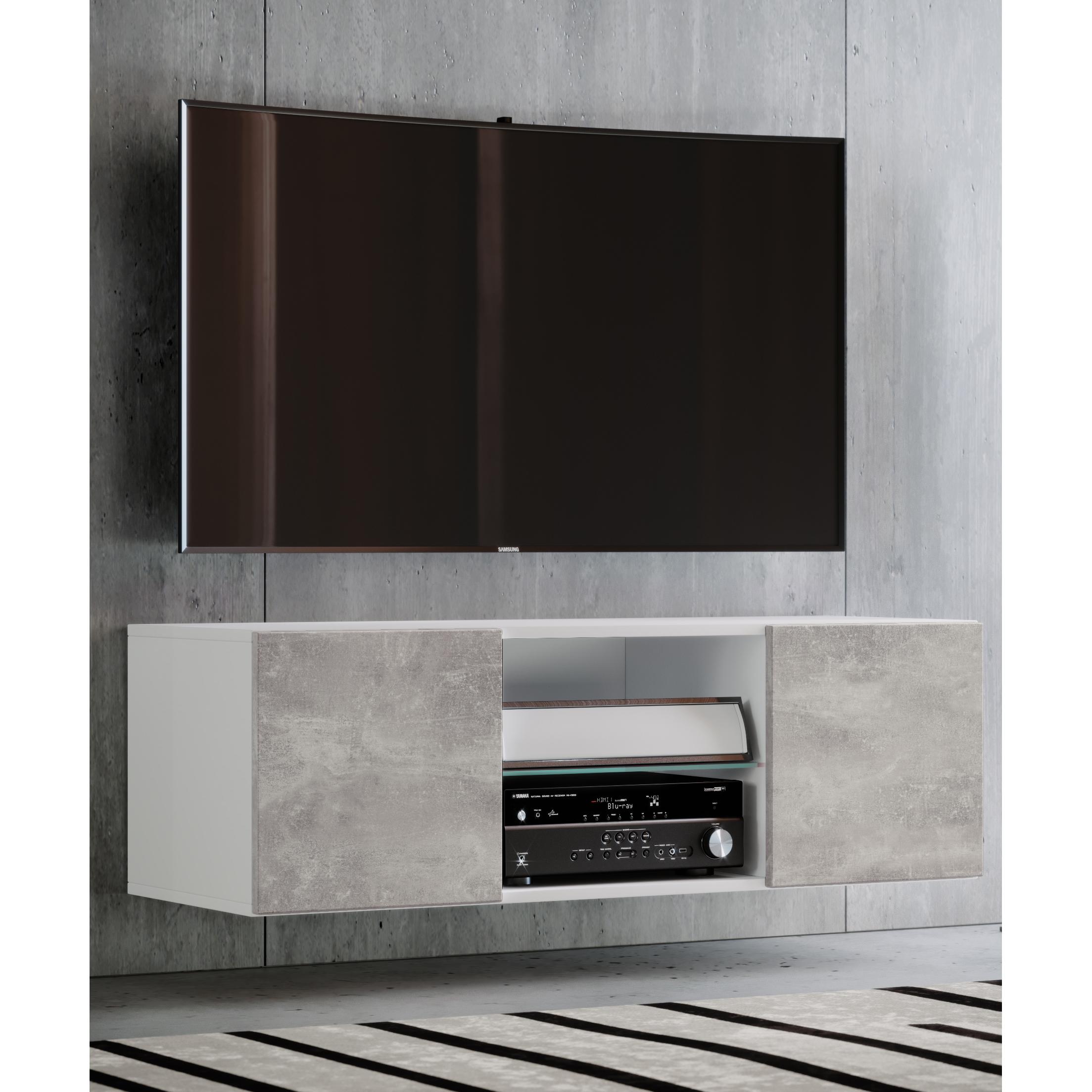 Estante de pared de madera para TV Mueble bajo colgante para TV Mueble de pared colgante Mesa Jusa Estante de pared de madera para TV Mueble bajo colgante para TV Mueble de pared colgante Mesa Jusa