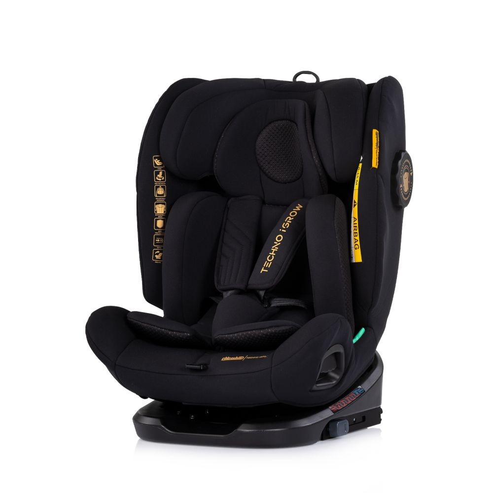 Silla de coche i-Size Chipolino TECHNO iGROW 360° ISOFIX | Evolutiva de 40 a 150 cm