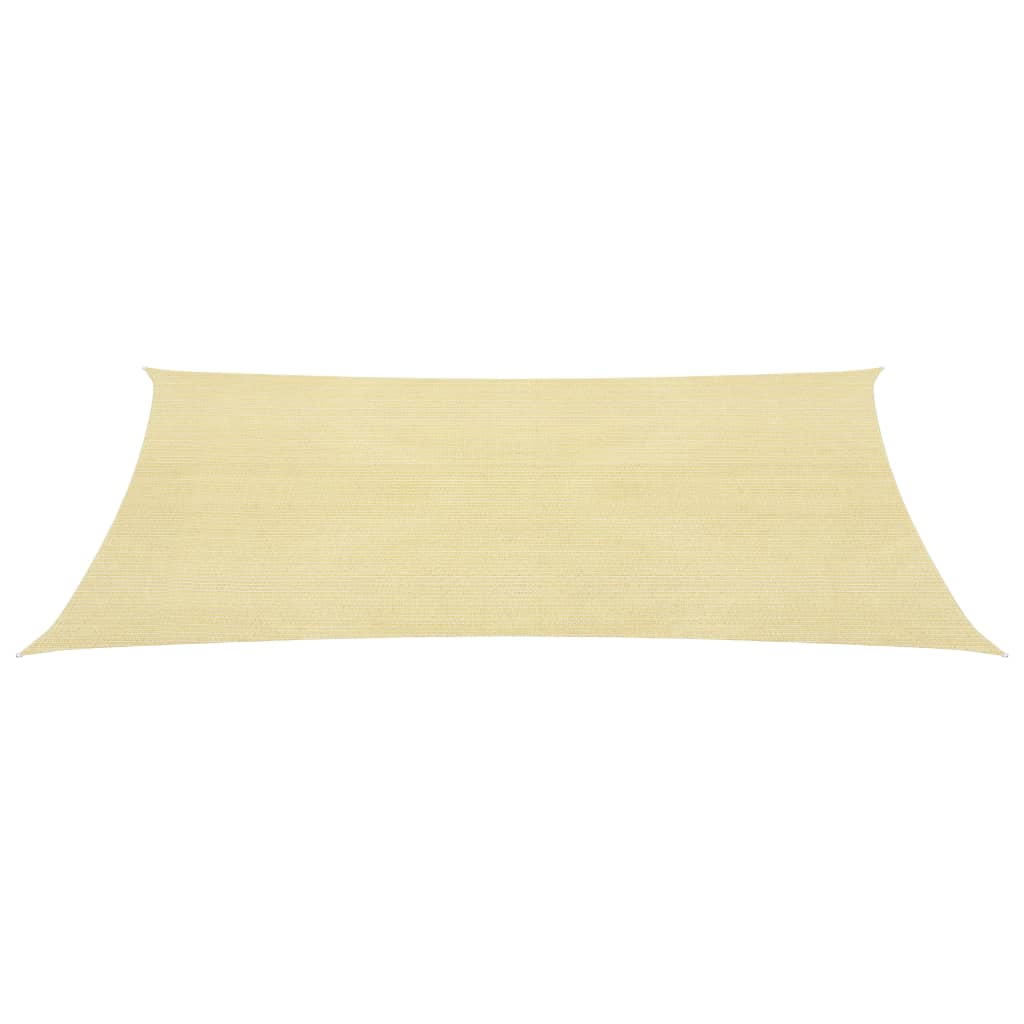 vidaXL Toldo de vela HDPE 160 g/m² 6x8 m Color Antracita, Beige, Verde claro