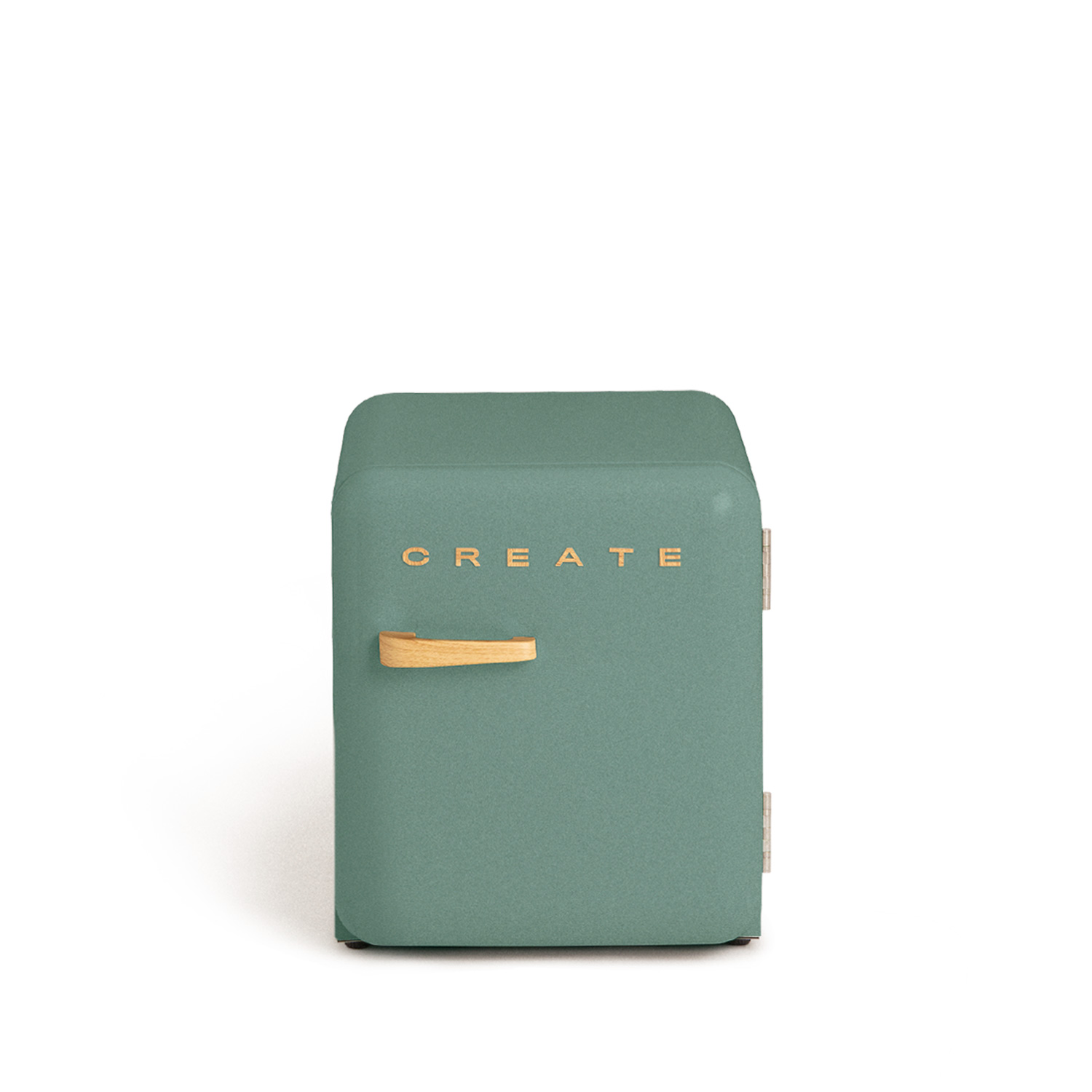 CREATE - RETRO FRIDGE 48L WOOD - Frigorífico, Estética Retro Vintage