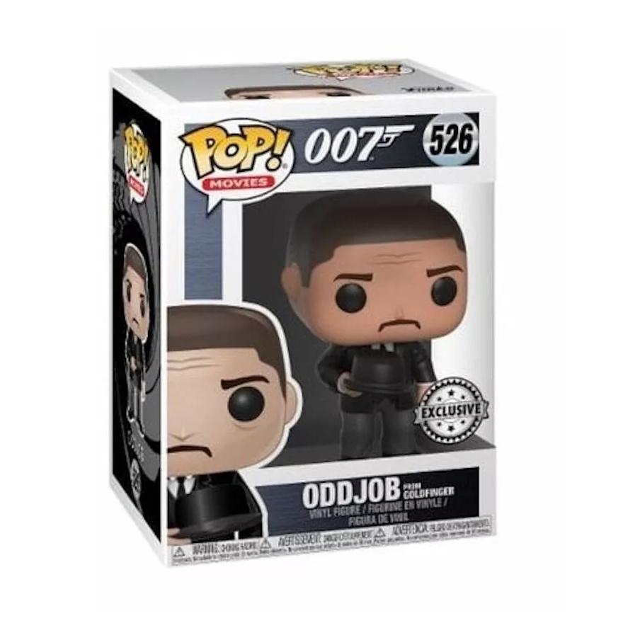 FUNKO POP - James Bond - Goldfinger - Oddjob - Coleccionable - Producto oficial - Juguete Creativo - Edad recomendada mayores de 3 años
