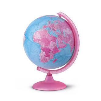 NOVA ESFERA 25CM CON LUZ ROSA DESMONTADA PINK FISICO Y POLITICO