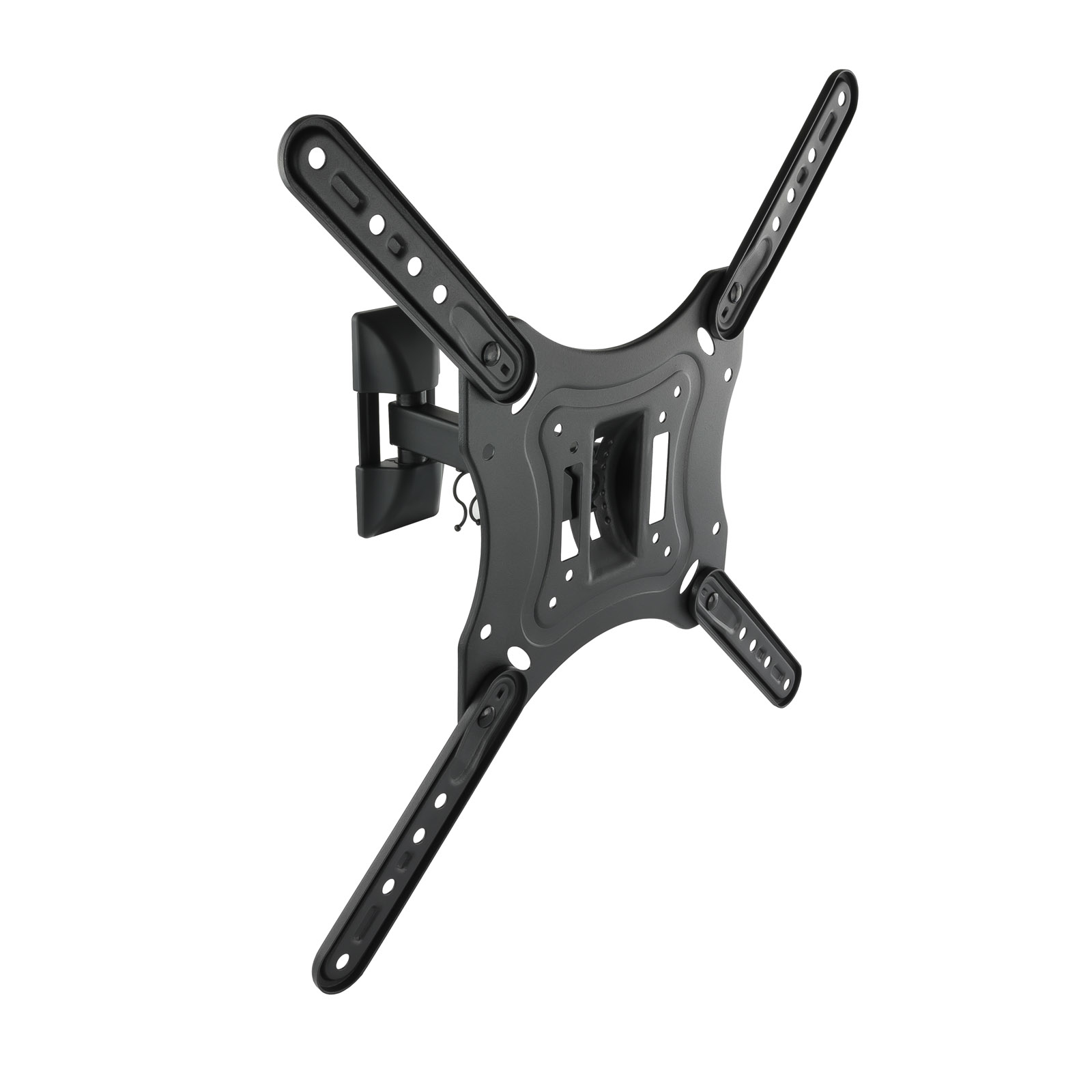 TooQ Soporte Giratorio e Inclinable para Monitor / TV LCD, Plasma de 23"- 55", con Dos Pivotes, Negr