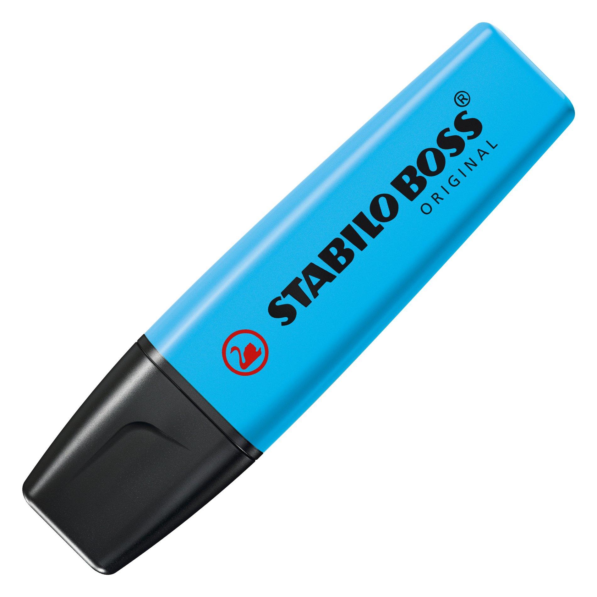 Stabilo boss original marker 1 pc(s) chisel tip blue