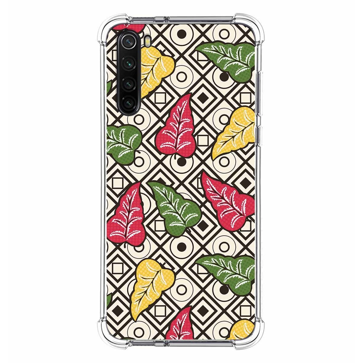 Funda Silicona Antigolpes para Xiaomi Redmi Note 8 (2019/2021) diseño Flores 11 Dibujos