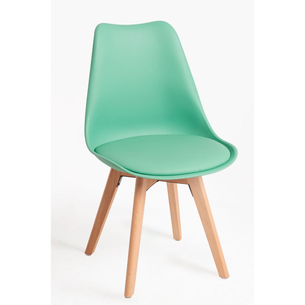 Regalos Miguel - Packs Sillas Comedor - Pack 2 Sillas Synk Basic - Verde Jade