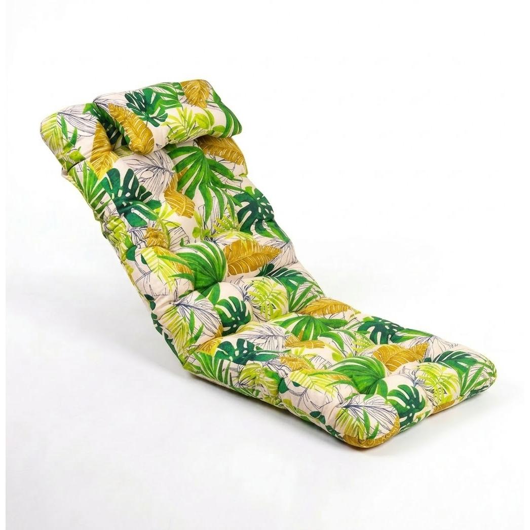 Cojín para Tumbona, Acolchado para Tumbona de Playa, Jardín, Piscina, Terraza, Verano(PACK de 2) - Colchoneta Ergonómica Exterior CIVELLO global