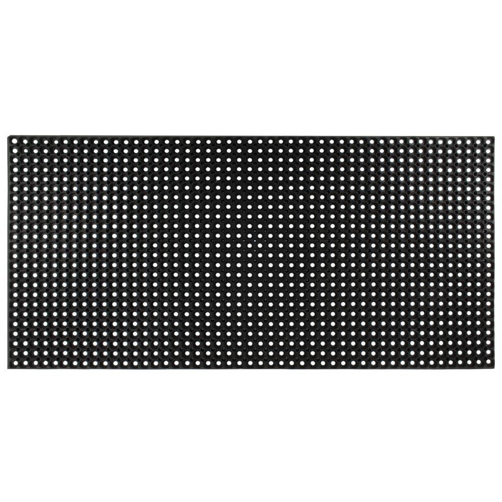 vidaXL Felpudo de Goma Alfombra Alfombrilla Tapete Esterilla Dimensiones 16 mm/40 x 60 cm,  22 mm/40 x 60 cm,  16 mm/45 x 75 cm y mas