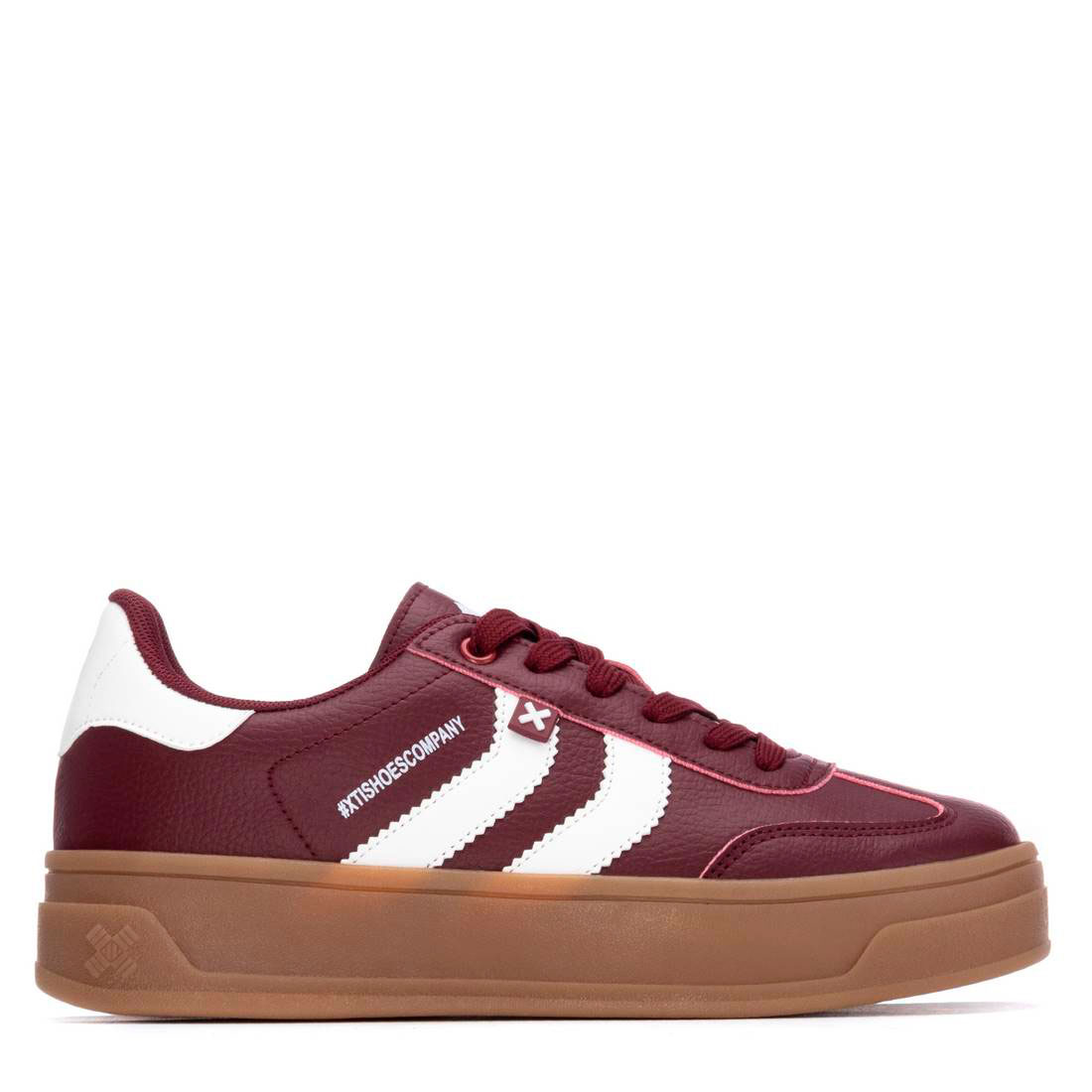 Xti Zapatillas Burdeos 144585-2297 , para Mujer