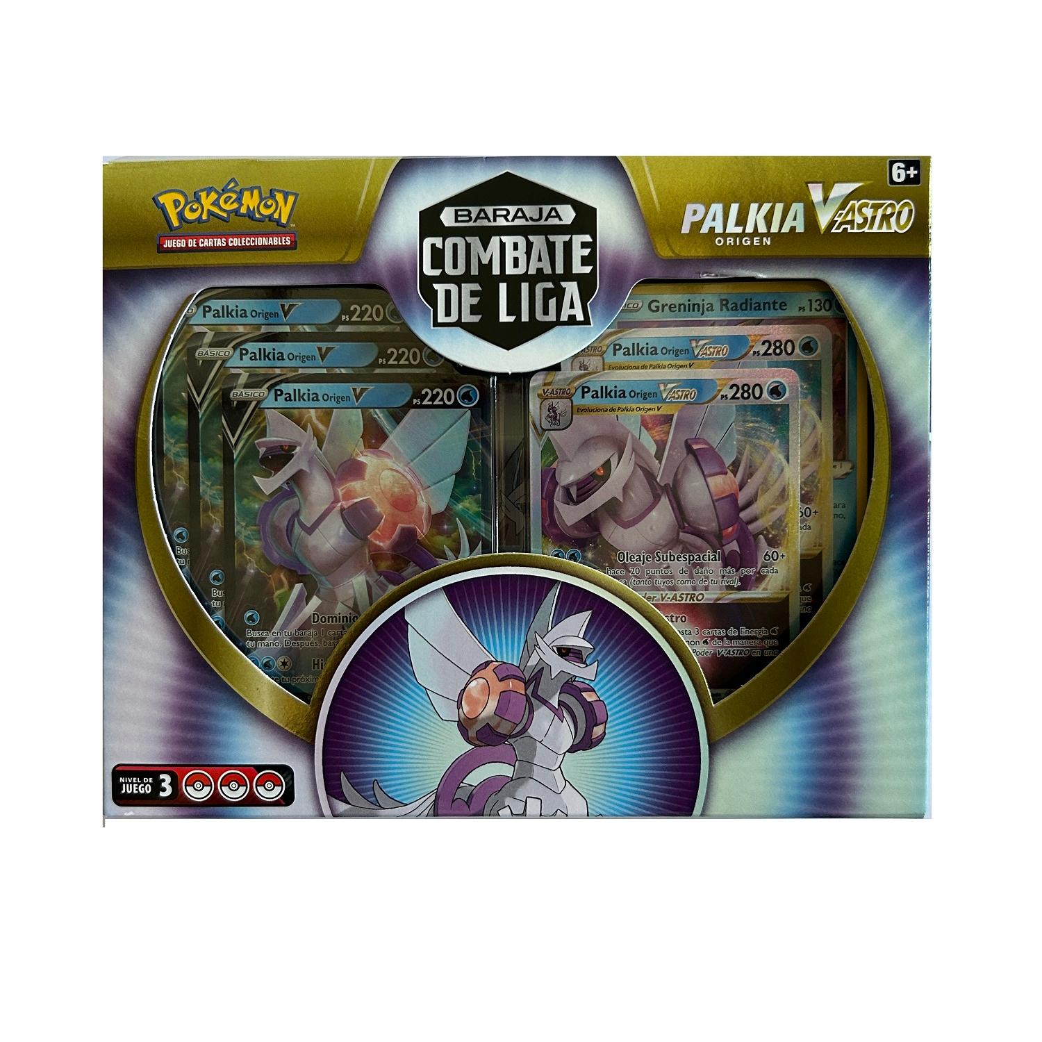 Juego De Cartas Pokemon Tcg Baraja De Combate De Liga Palkia Vmax Español