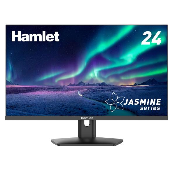 Hamlet HM24JF-V LED display 61 cm (24") 1920 x 1080 Pixeles Full HD Negro