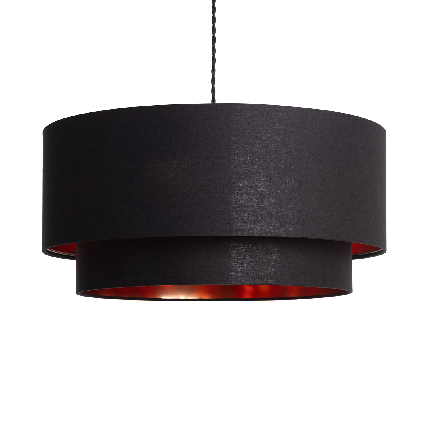 Ledkia Lámpara Colgante Reflect Duo Textil - Iluminación Interior