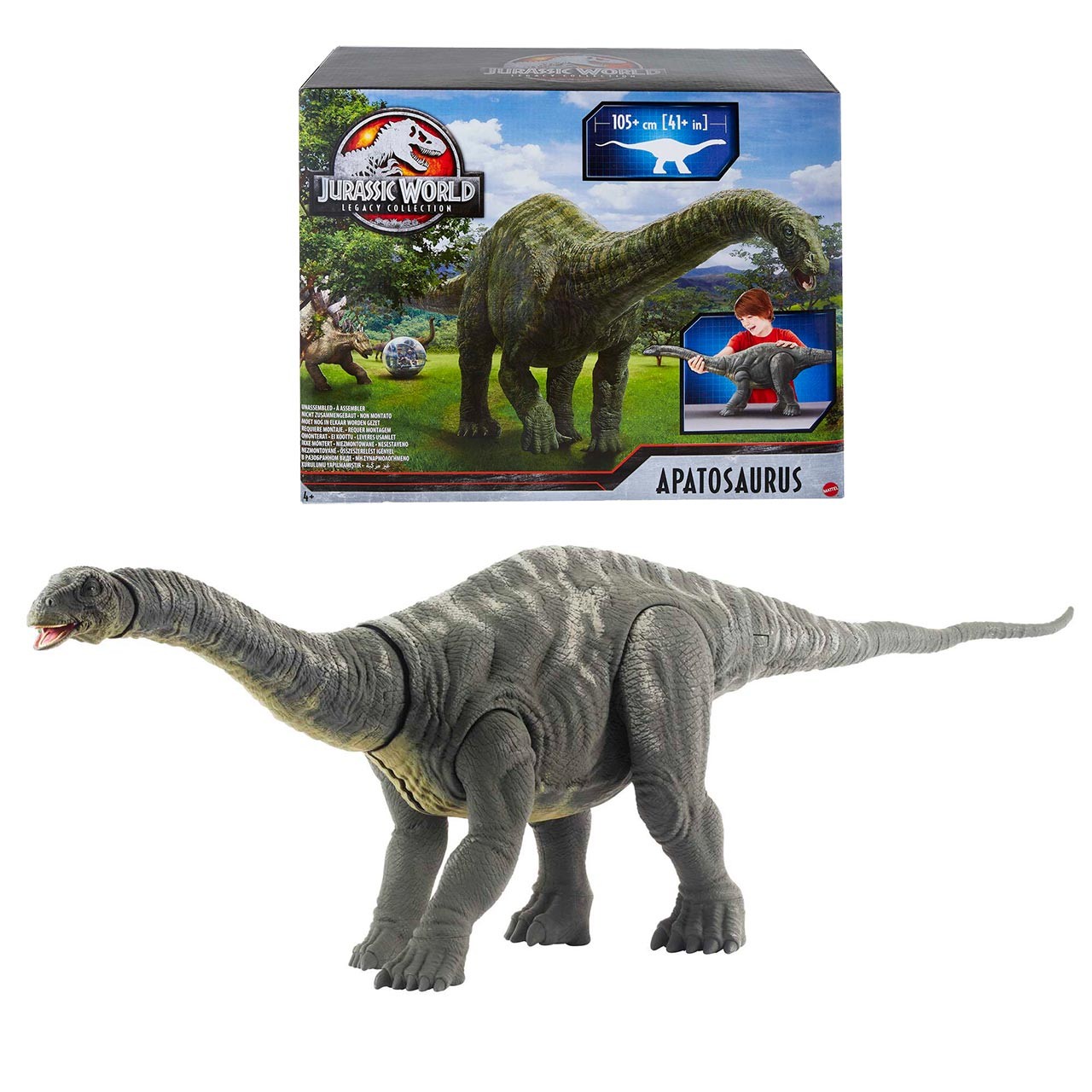 Dinosaurio Jurassic World Rajasaurus ruge y golpea HDX45, JURASSIC WORLD  MATTEL