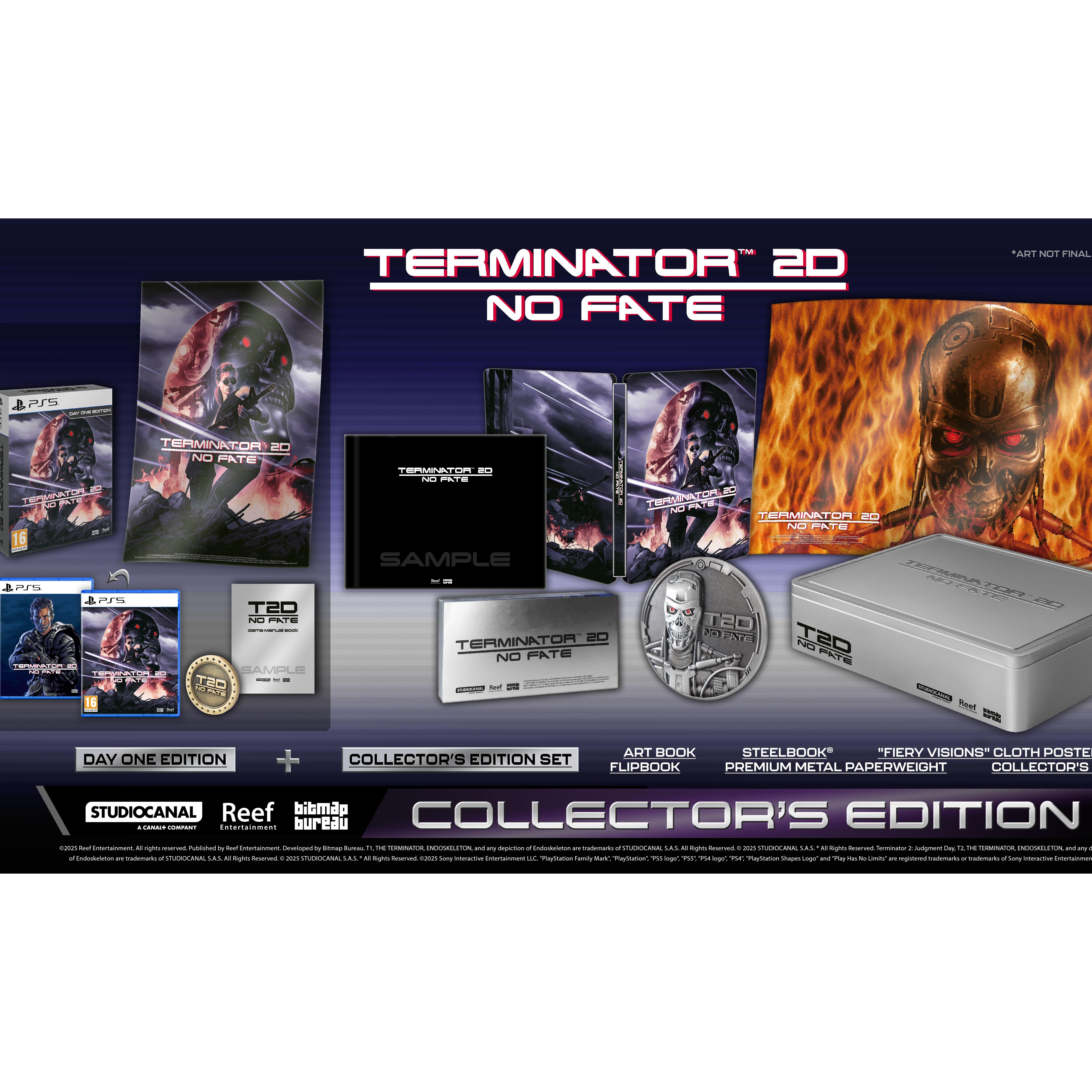 Terminator 2D NO FATE Collectors Edition - PS5 - Nuevo Precintado - PAL España - Meridiem