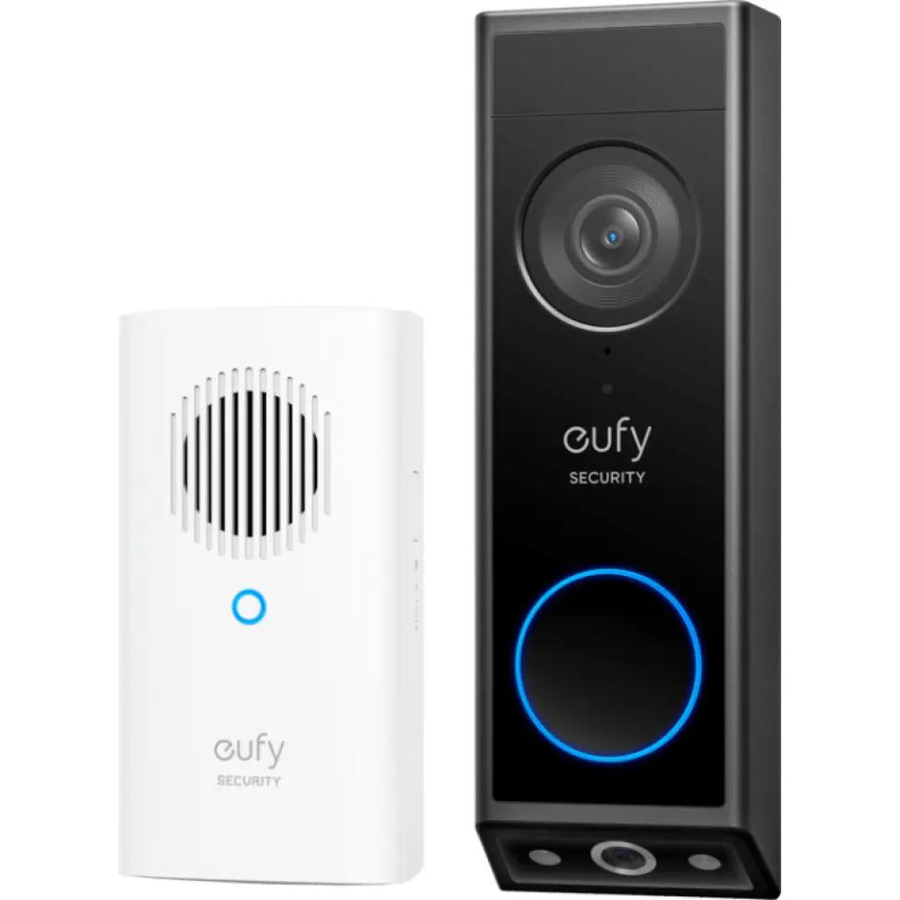 Eufy Security Video Doorbell E340. cámara doble con sistema de control de entregas. 2K Full HD y visión nocturna a color.