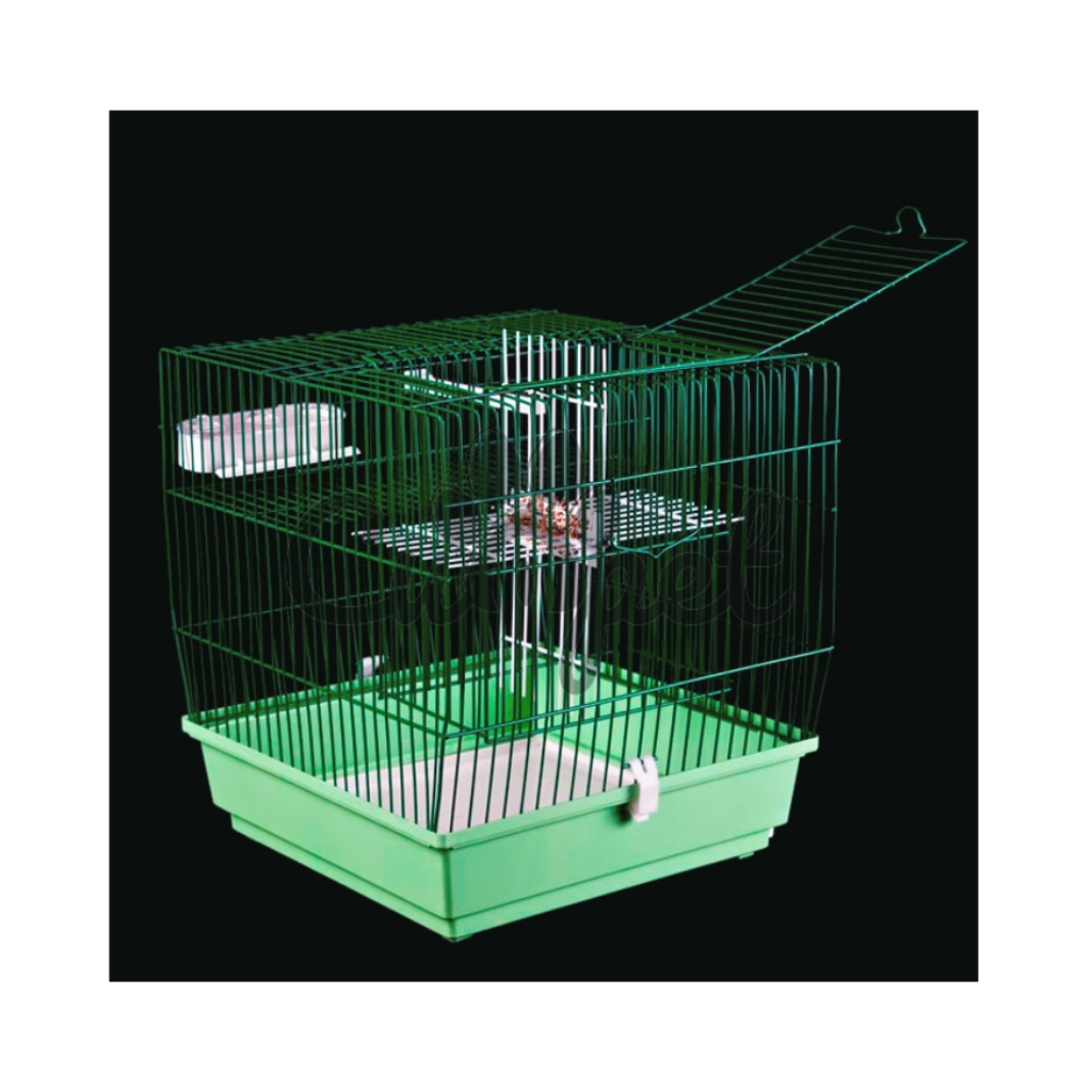 XNRN - Jaula trampa para aves automática molinillo (34,5 x 31,5 x 33,5 cm)  - Color Verde