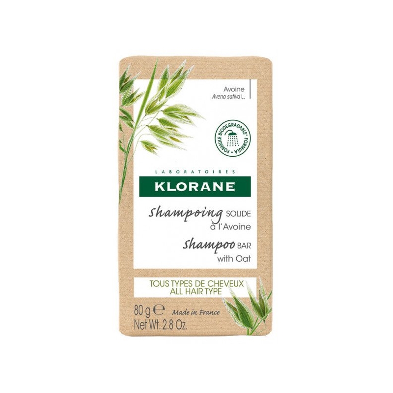 KLORANE CHAMPU SOLIDO AVENA 80 G