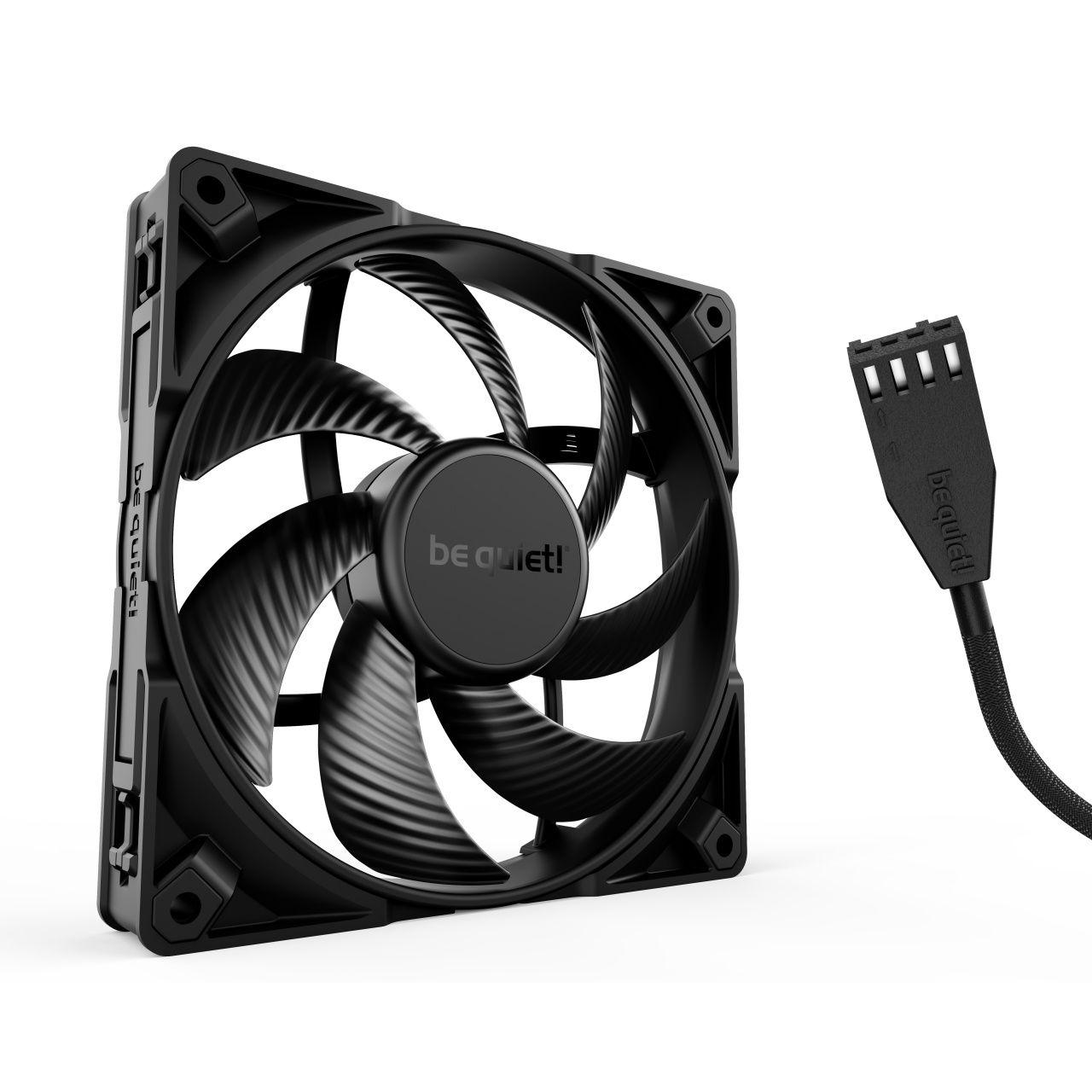 Refrigerador Pc Portátil Be SILENT WINGS PRO 4 | Rendimiento silencioso, Gran flujo aire, Alta presión aire, Rodamiento duradero, Velocidad ajustable