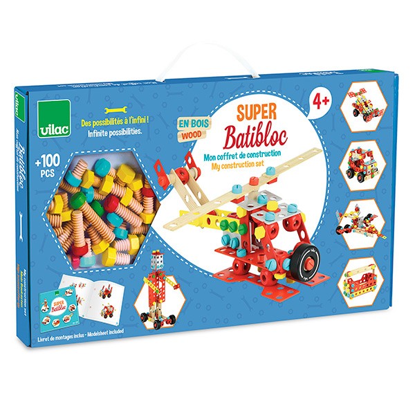 Super Batibloc 101 Piezas Construcción.