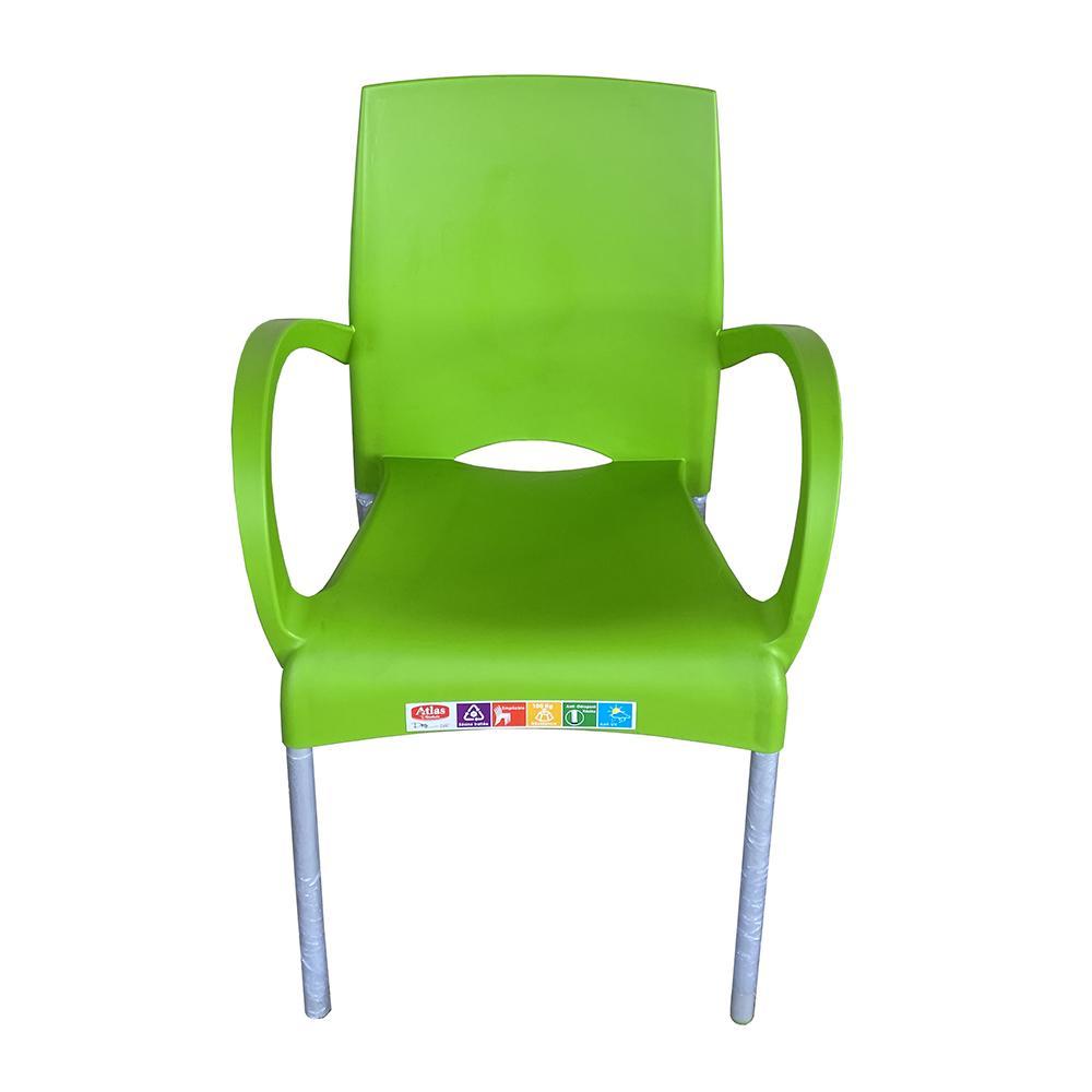 Sillon resina aluminio ourika verde