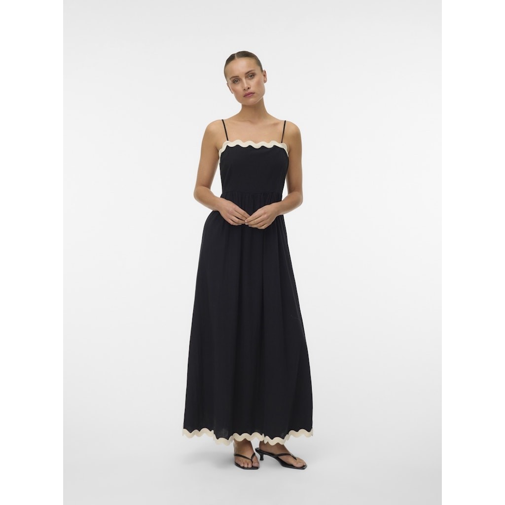 Vero Moda Vestido Mujer VMJENNA SINGLET ANKLE DRESS WVN BTQ GA