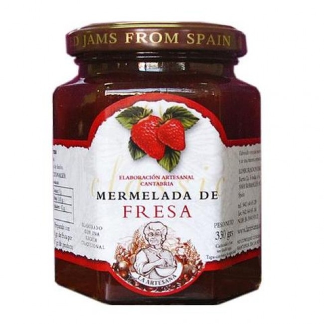 Mermelada Fresa Sin Azúcar La Artesana