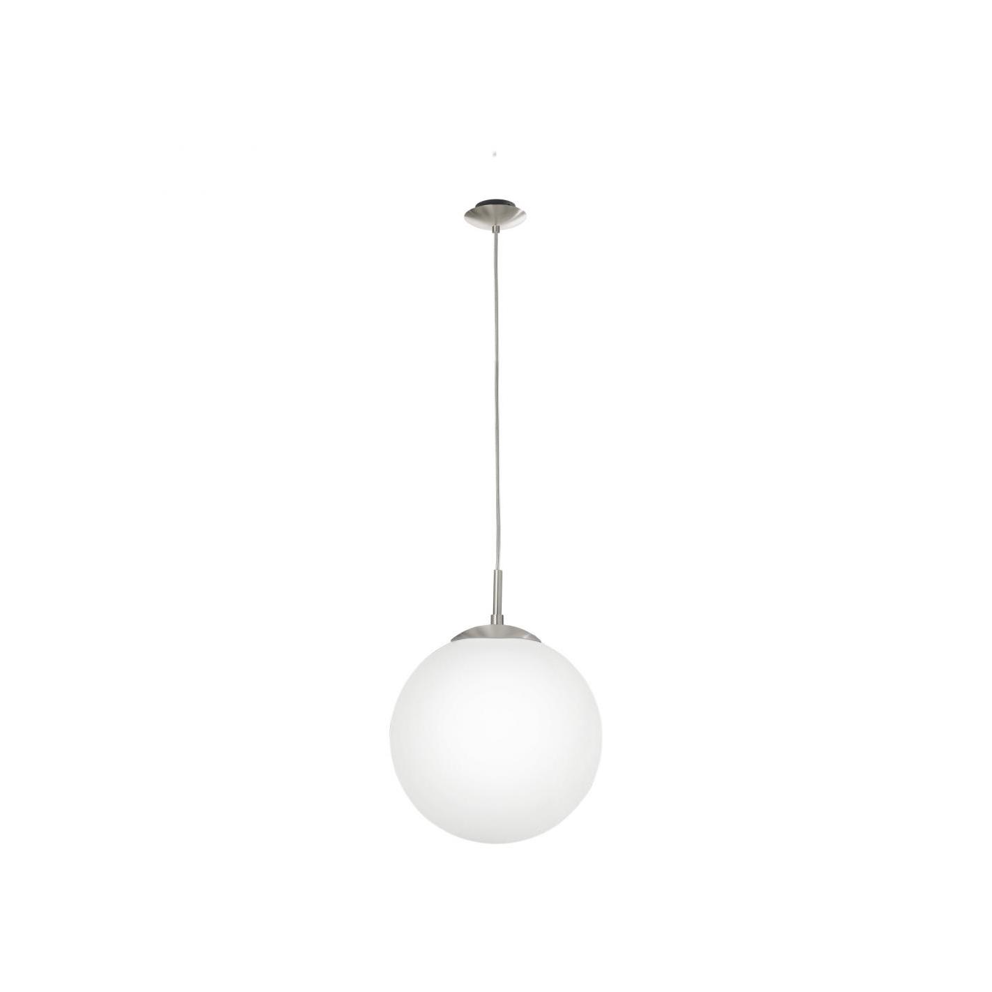 Eglo Lámpara colgante cristal mate Ø30 cm - Rondo