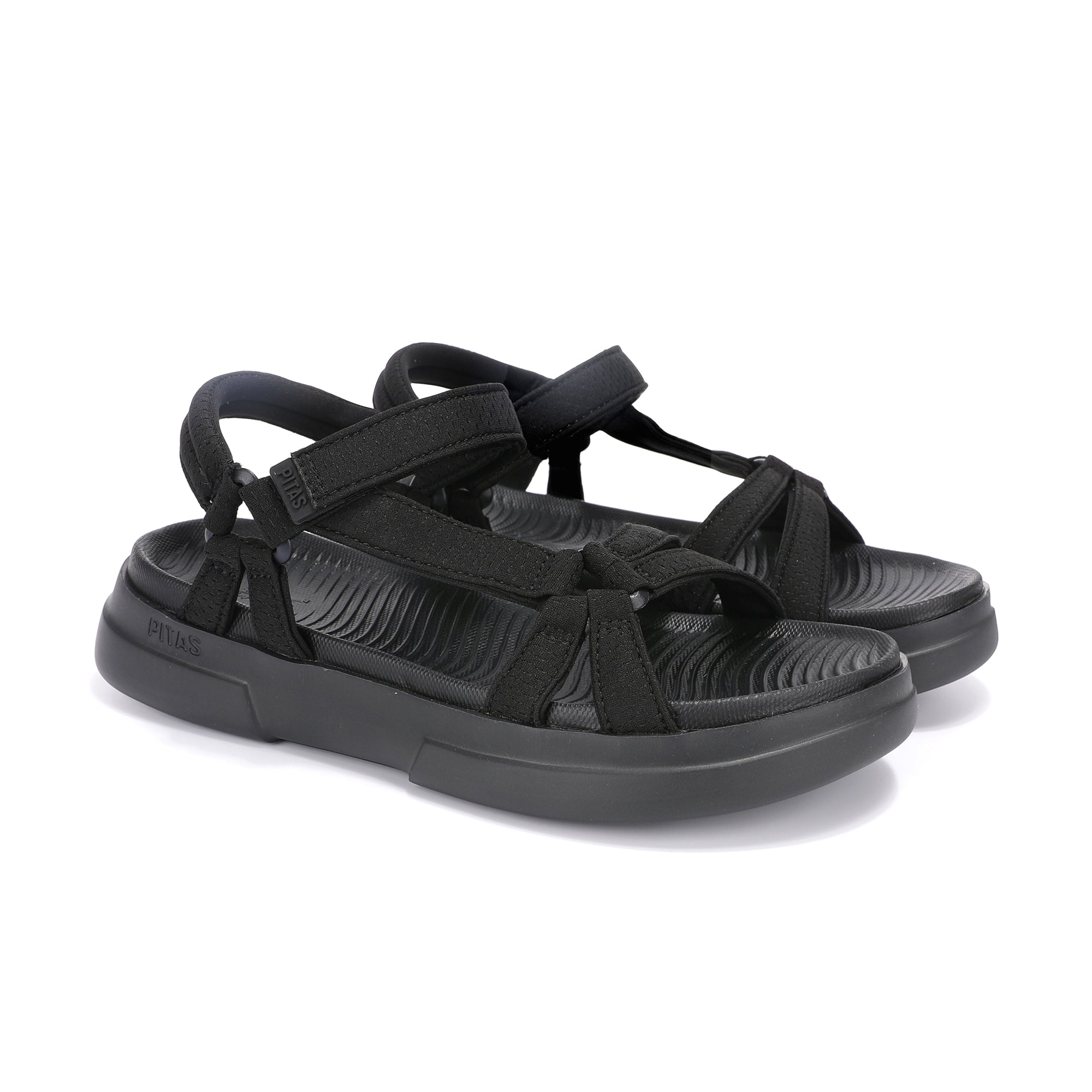 WALK IN PITAS | SANDALIA CLAIRE NEGRO