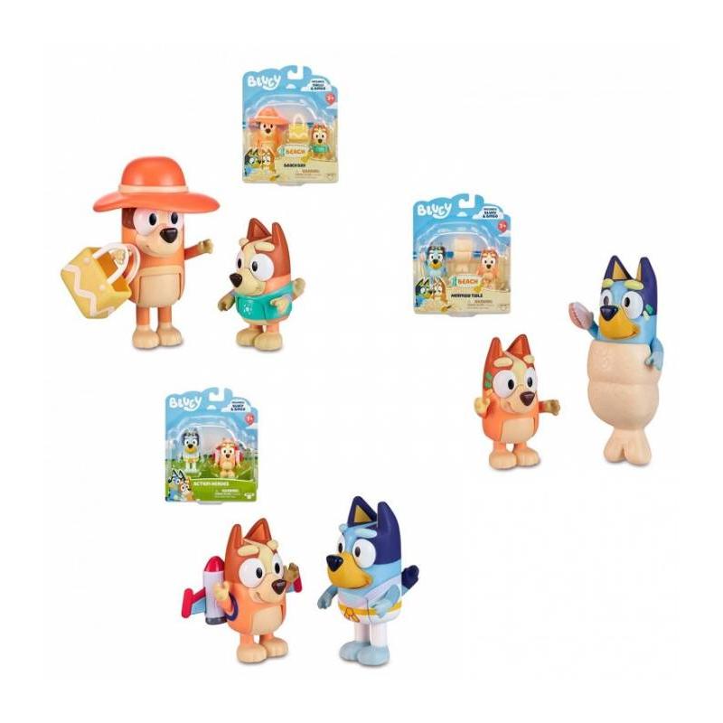 BLISTER 2 FIGURAS BLUEY SURTIDO DE FAMOSA