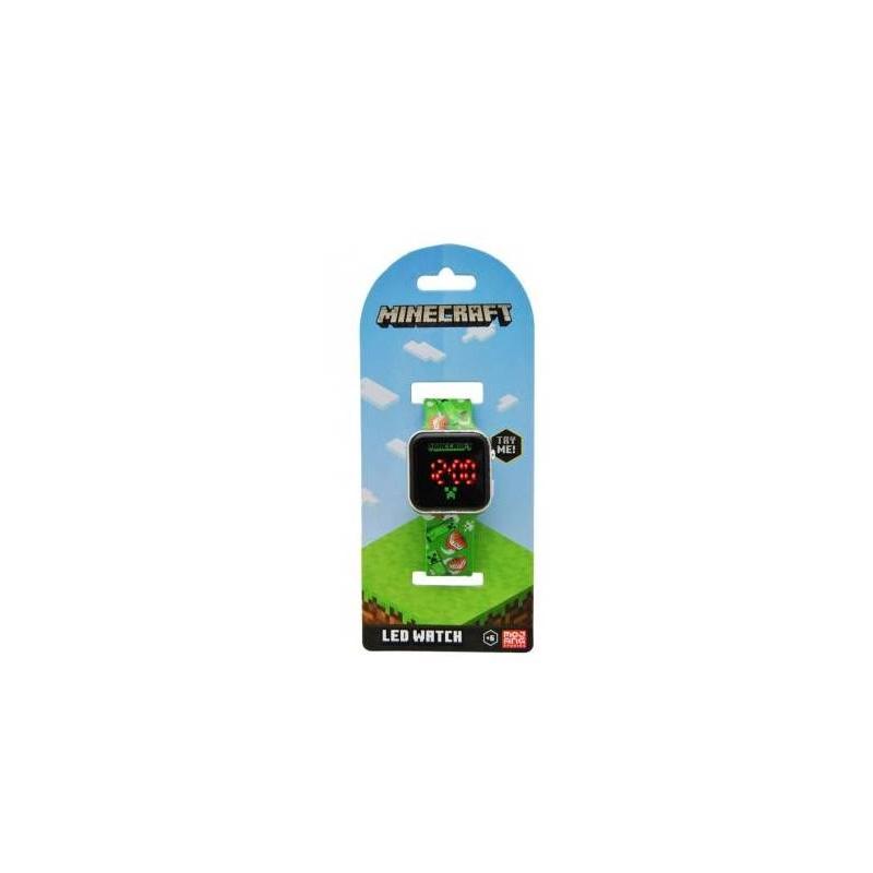 RELOJ LED MINECRAFT DE KIDS