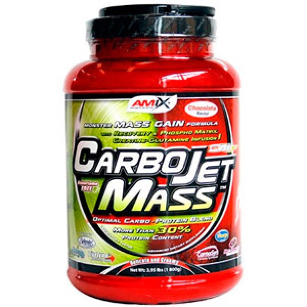 AMIX CarboJet Mass - 1,8 Kg con Carbohidratos y Proteínas