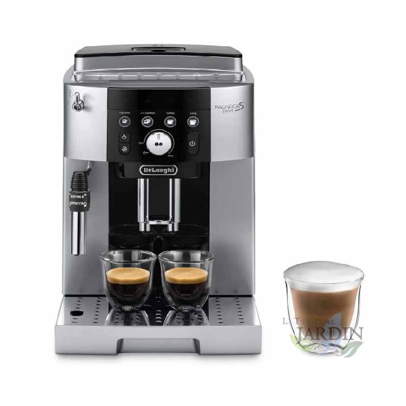 Suinga Cafetera Automática Delonghi Magnifica S Smart 1450W Gris 1.8 L - 4 Bebidas con un Botón