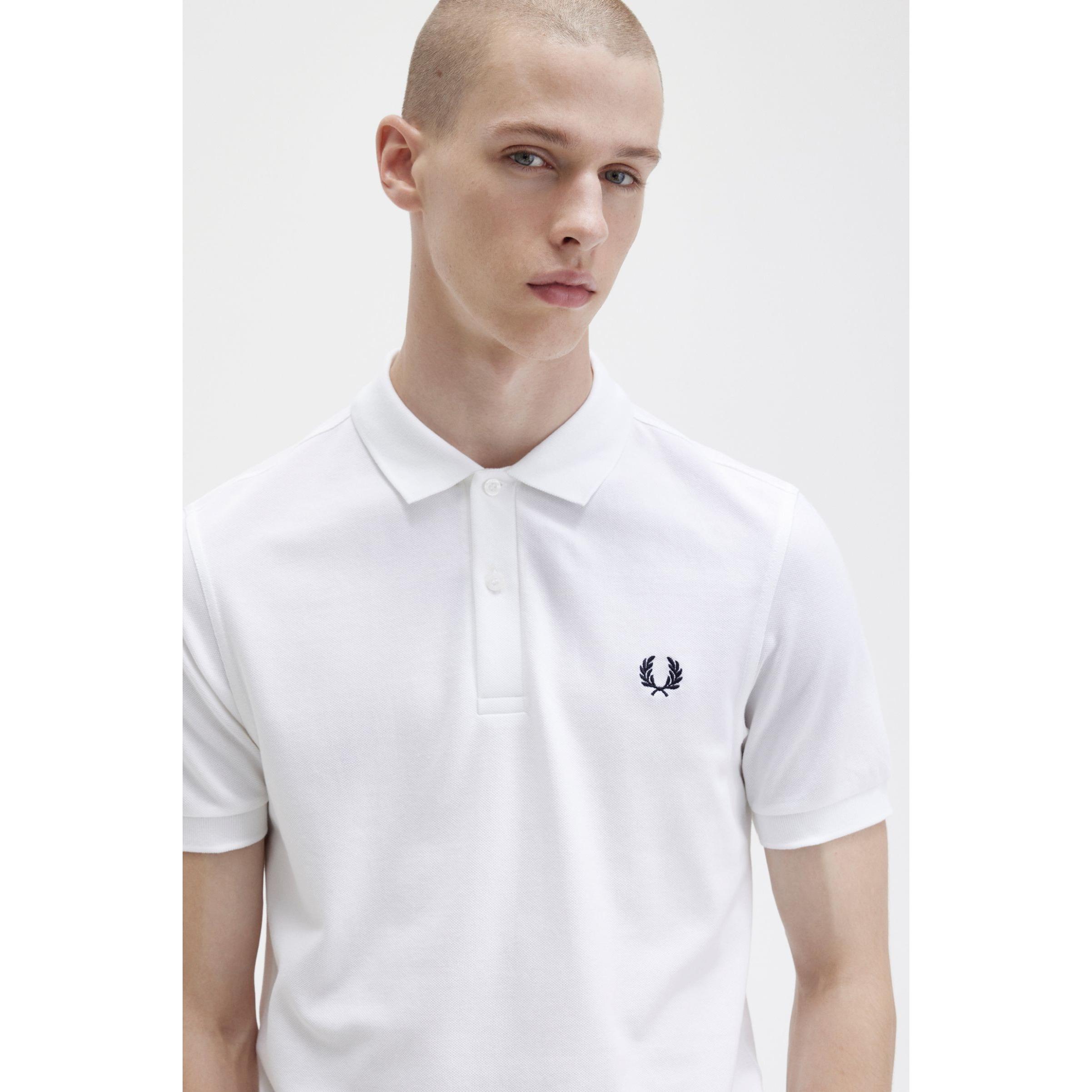 POLO FRED PERRY M/C SIN FRANJA BLANCO