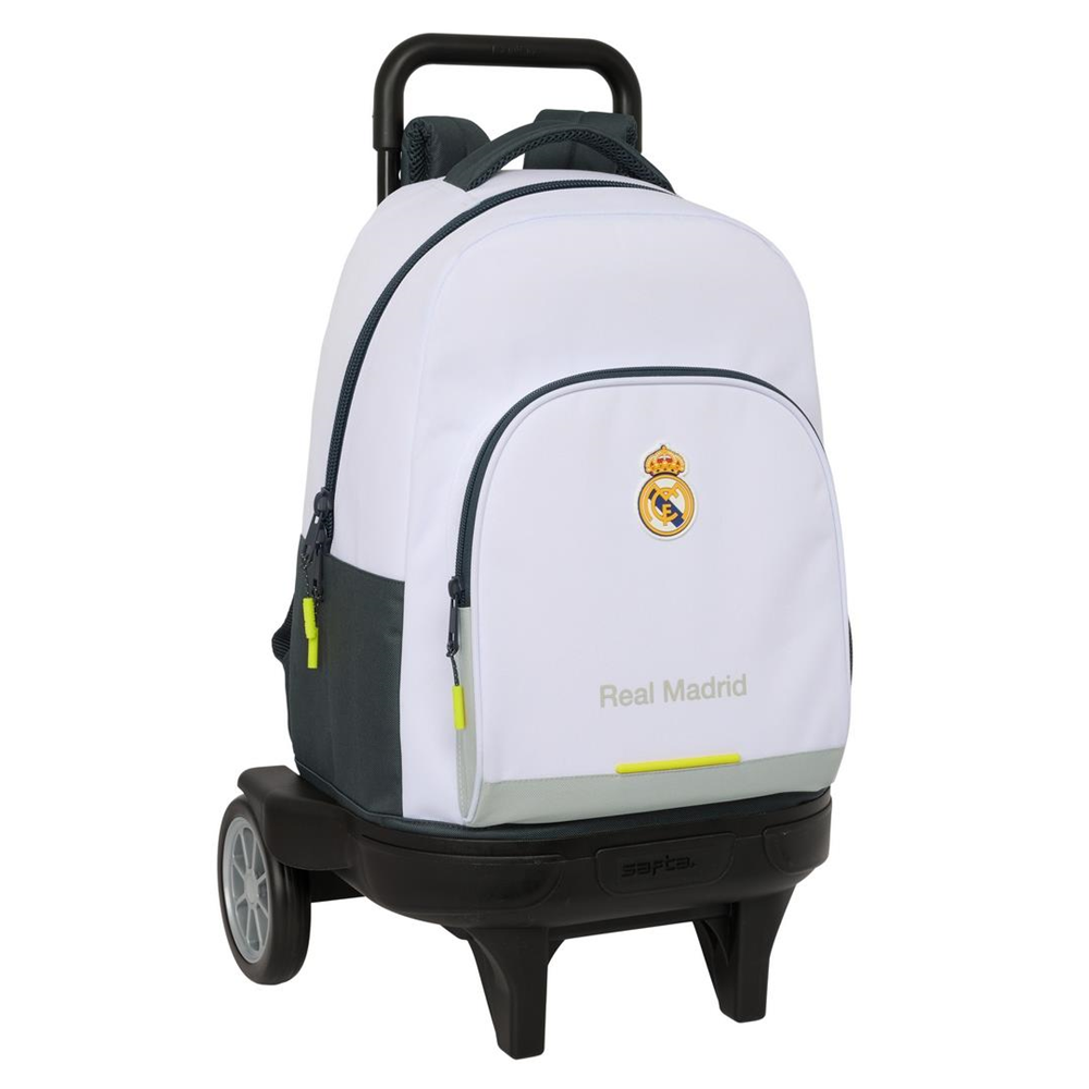 Mochila Gde. C/Ruedas Compact Evol. Ext. Real Madrid Equip. 25/26 33x45x22 Cm (612554218)