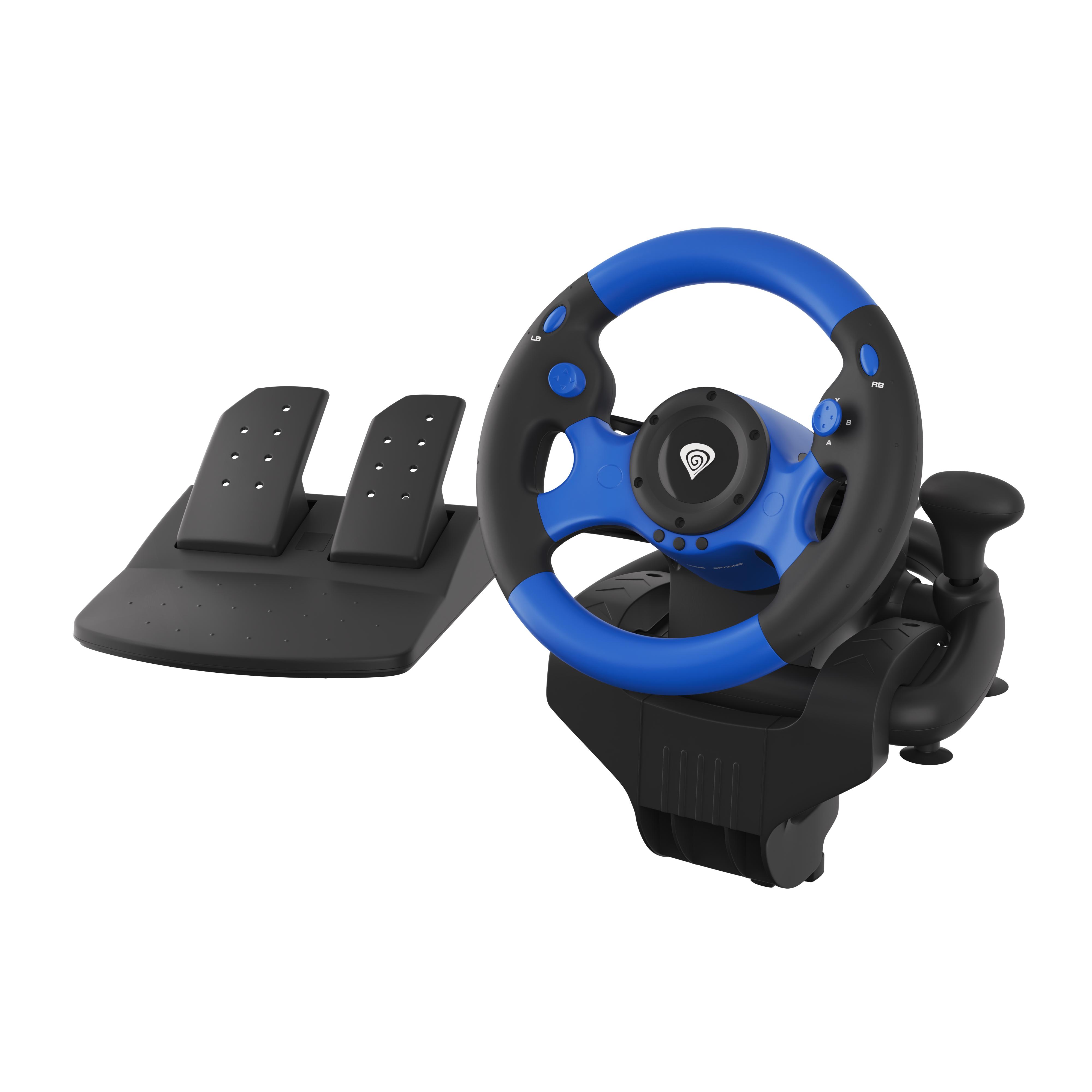Genesis Seaborg Volante Gaming - NGK-1566 - Negro, Azul