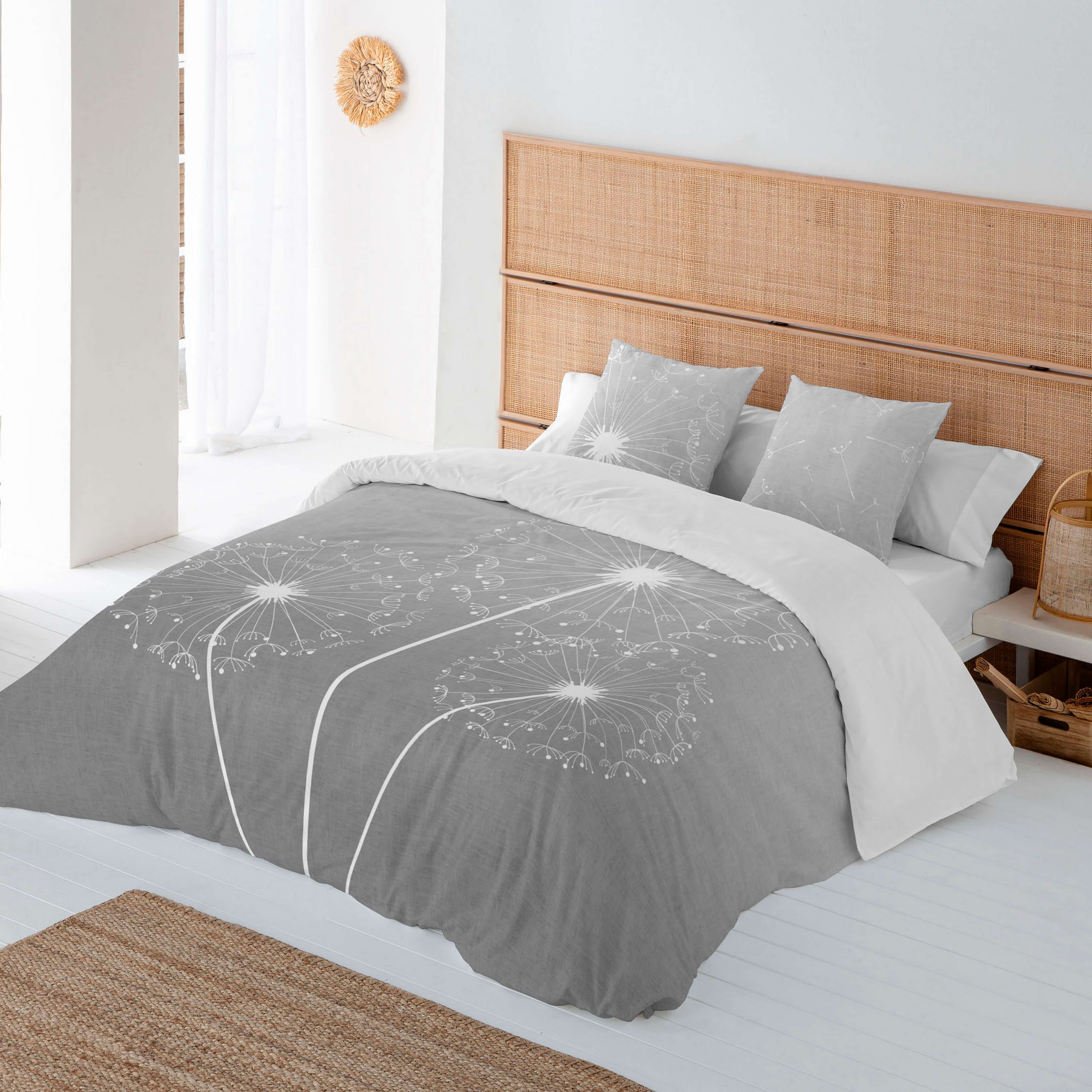 ICEHOME - Funda Nórdica Estampada 100% Algodón Extrasuave - Juego de Cama 2/3 Piezas Funda de Edredón y 1 o 2 Fundas de Almohada - Cama 90/135/150/180 - Fabricado en España