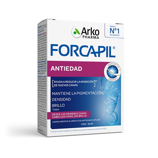 Forcapil Age Protect Antiedad Capilar 30 comprimidos Arkopharma