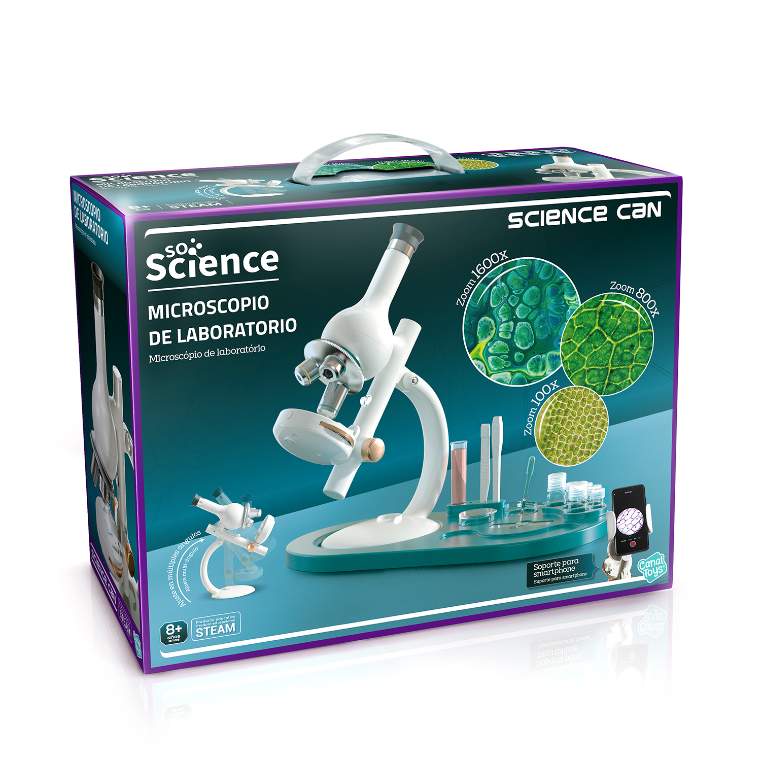 Microscopio de Laboratorio - So Science - Canal toys - COS004