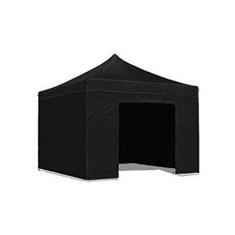 Cubierta impermeable negra de 3 x 3 pulgadas para gazebo plegable de repuesto EG49483