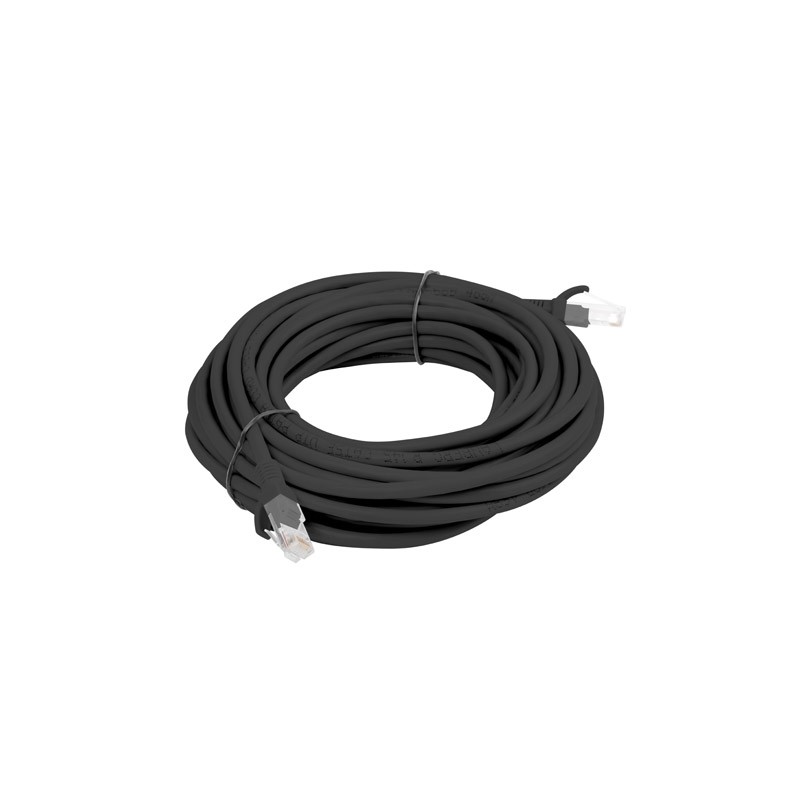 Lanberg - PCU5-10CC-0500-BK cable de red Negro 5 m Cat5e U/UTP (UTP) PCU5-10CC-0500-BK