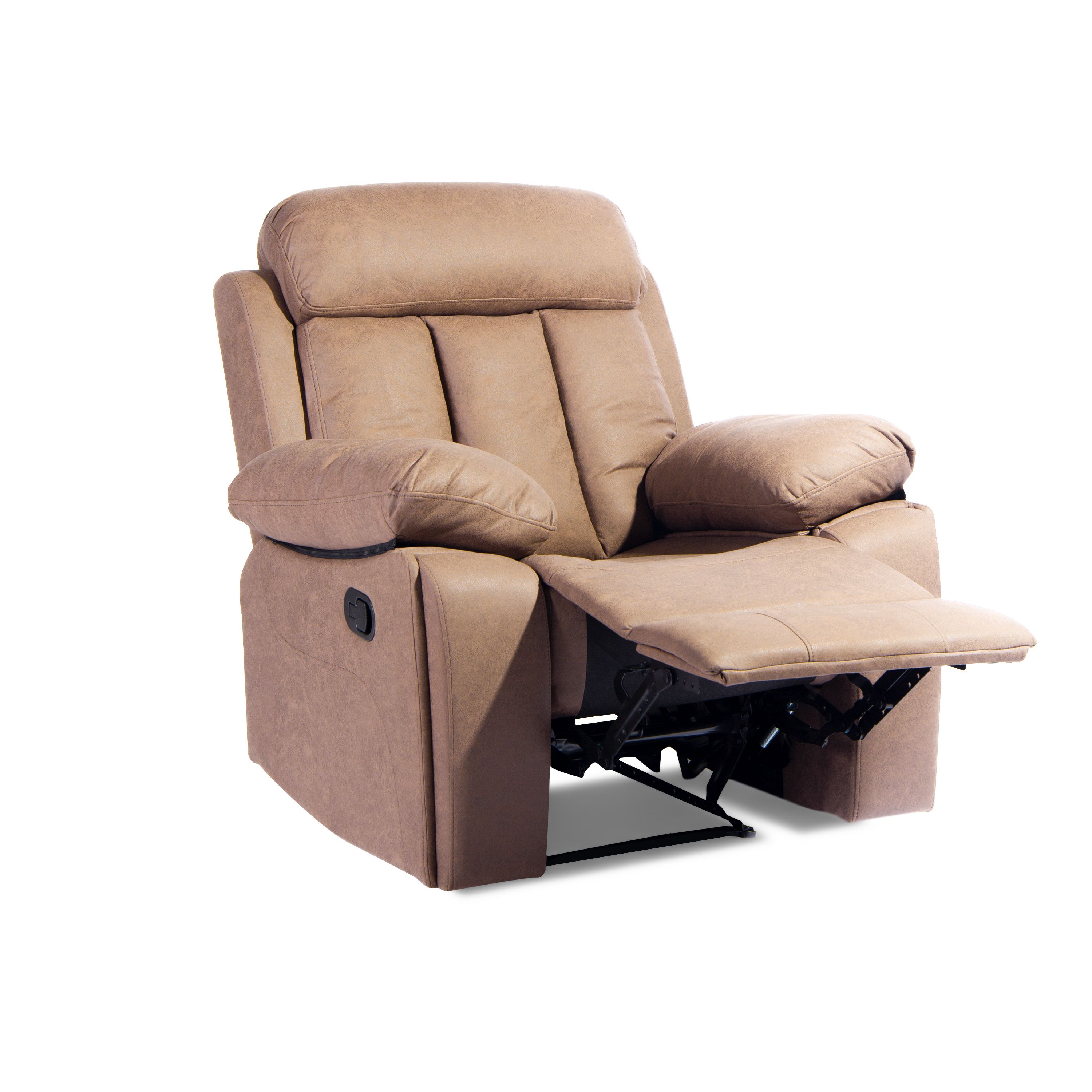 Duehome - Sillón Relax Kendal Reclinable con Reposapiés y Reposacabezas