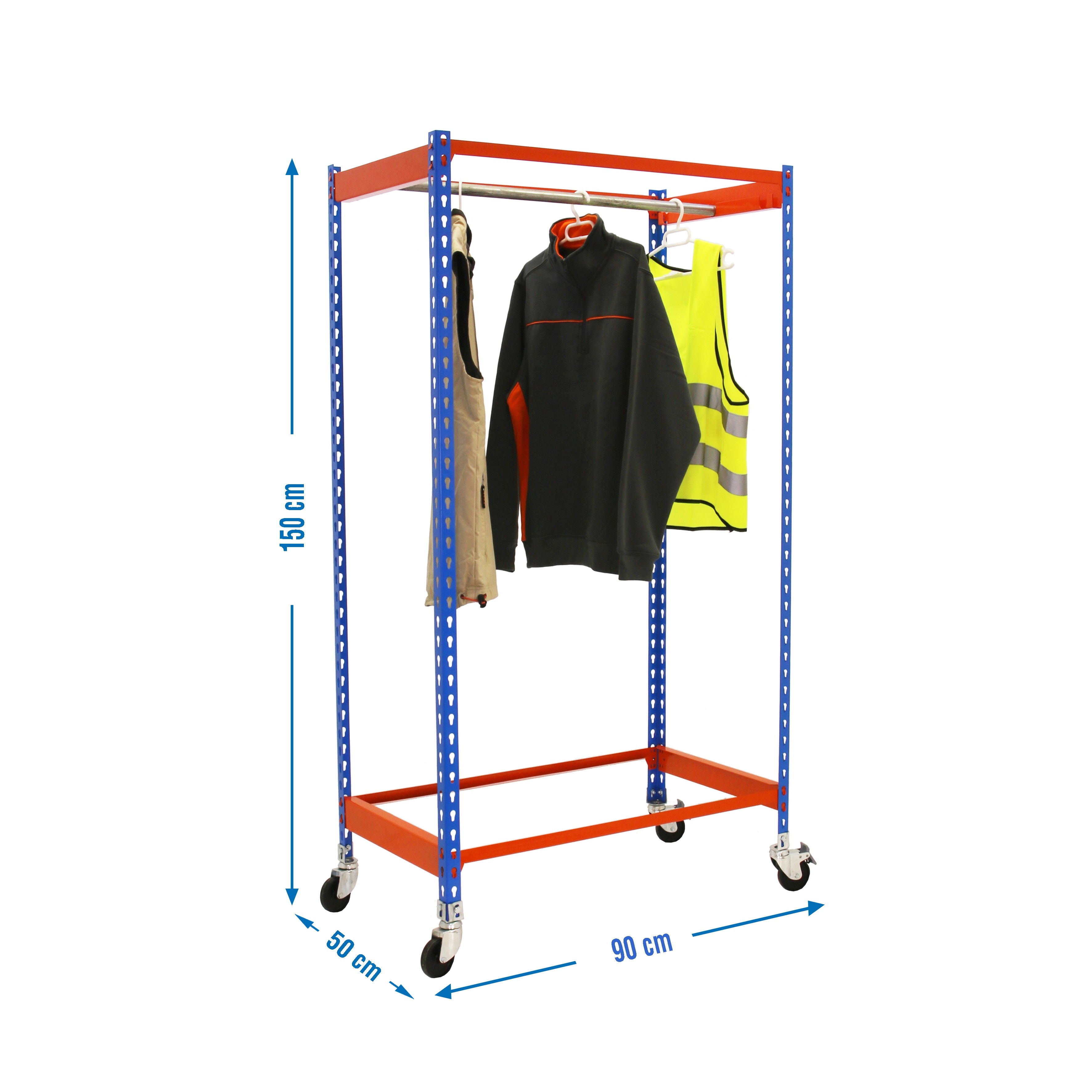 Estantería Guardarropa SIMONRACK Simonclothingsingle mob. 1/159050 azul/nara