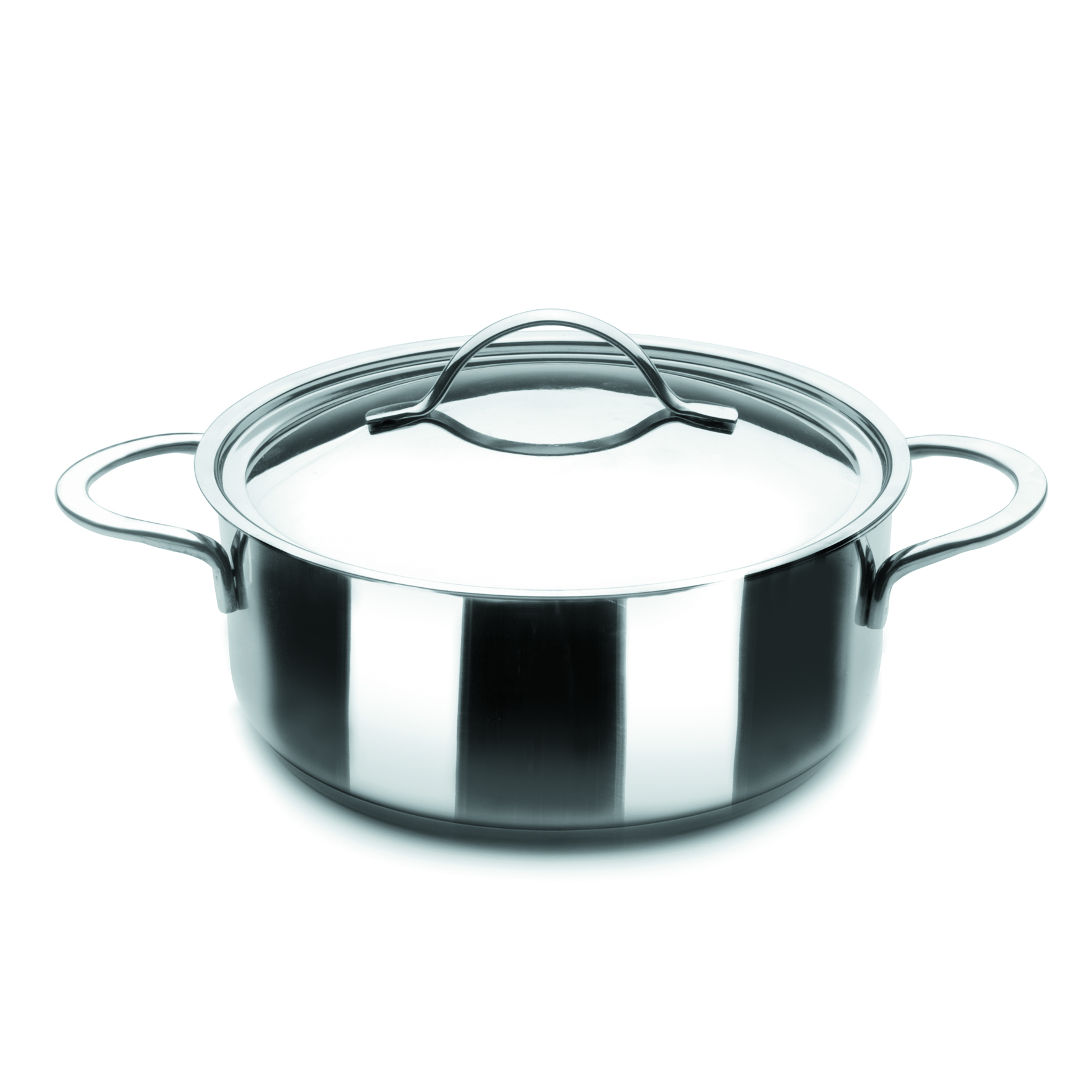 IBILI   REF.605028    CACEROLA CON TAPA INOX NOAH 28 CM