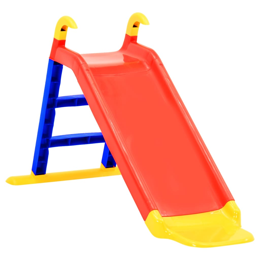 Vidaxl Tobogán para Niños 141 Cm PP Rojo/Azul/Amarillo Resistente UV