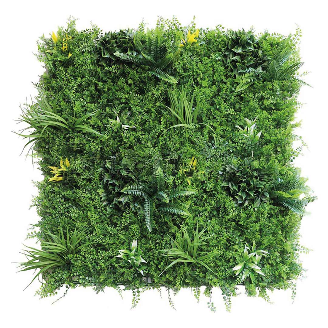 Nortene | Jardín Vertical Leafy 100 X 100 Cm Nortene | Decoración De Pared | Diseño Moderno | Perfecto Para Ambientes Modernos Y Naturales